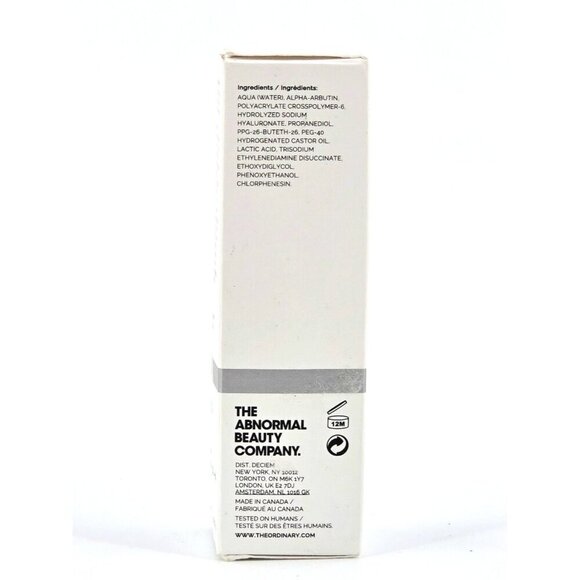 The Ordinary Alpha Arbutin 2% + HA A Brightening Duo for Uneven Skin Tone 1 oz - Picture 2 of 6